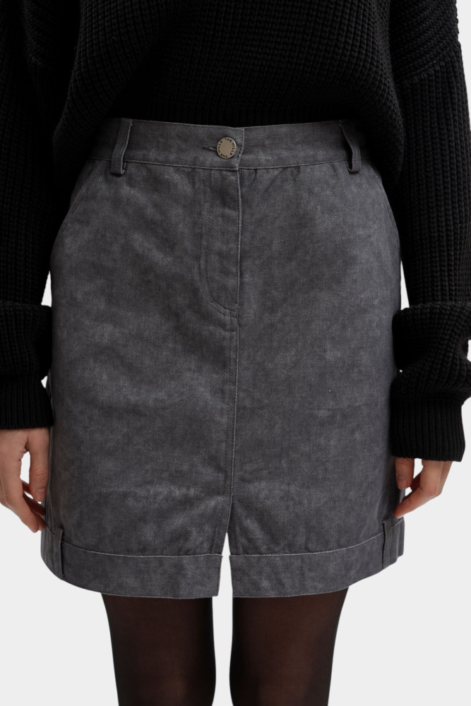 W-261-TH-56-1104 юбка джинсовая the hills 