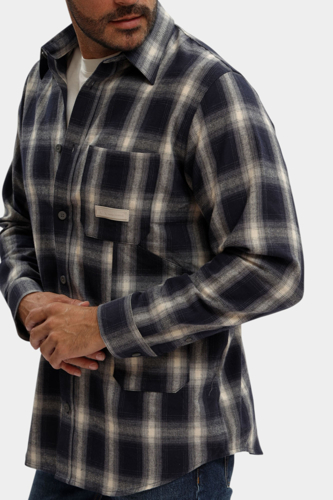 XM001149_AF16626 Рубашка Armani Exchange Синий