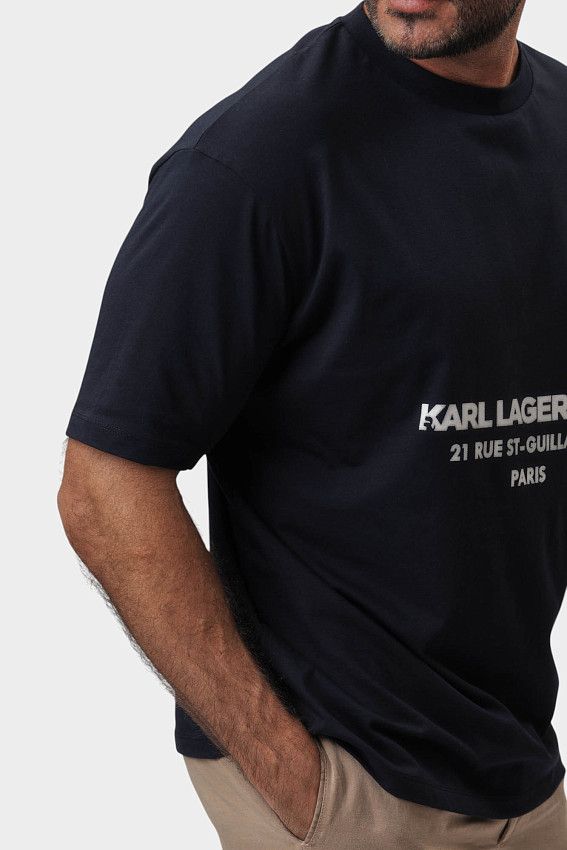 Футболка Karl Lagerfeld Синий