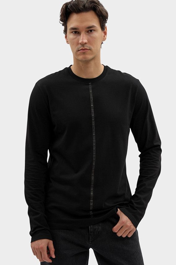 Лонгслив Bikkembergs Черный