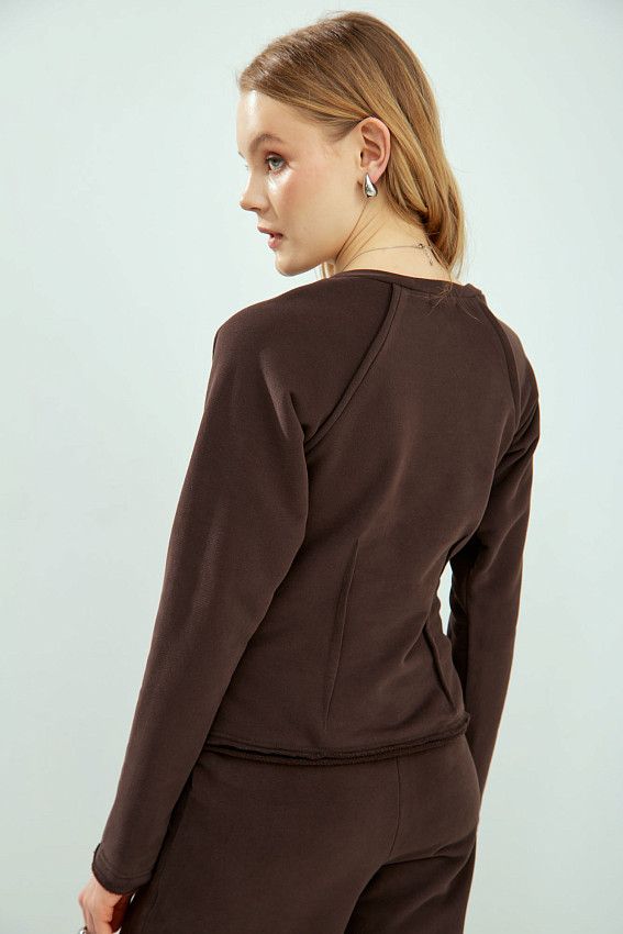 Свитшот The Hills Коричневый