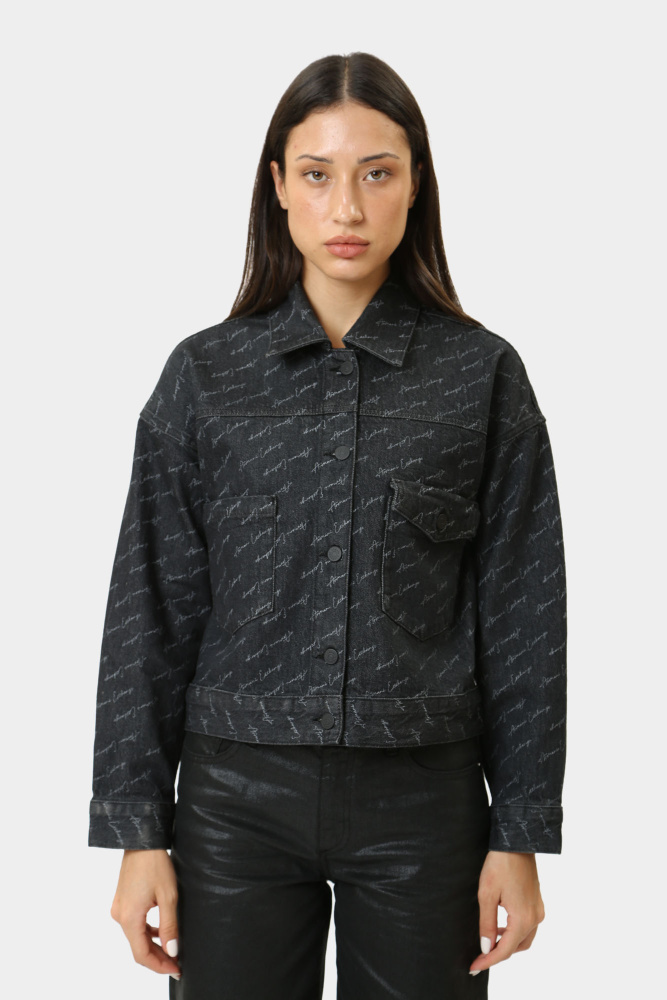 6DYB20_Y18BZ_42AC куртка джинсовая armani exchange 