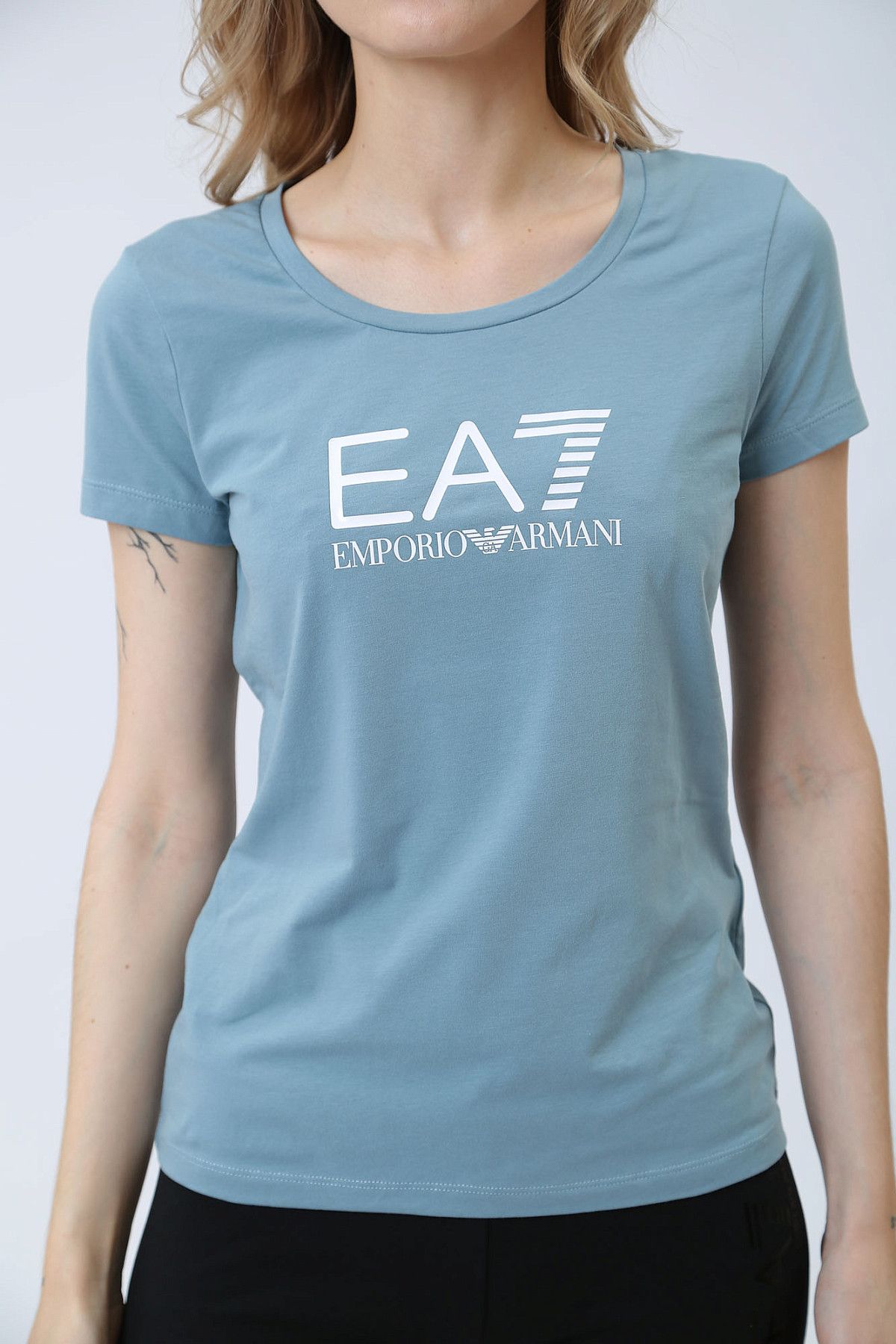 Футболка EA7 Голубой
