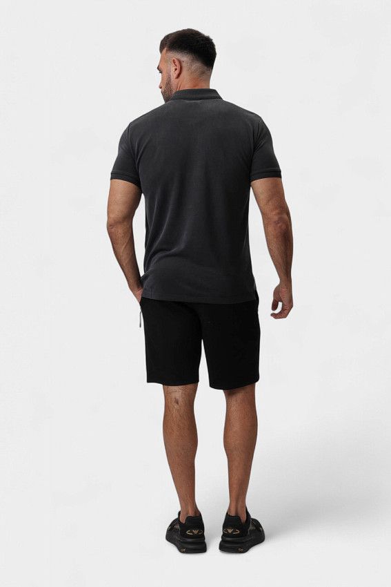 Поло EA7 Черный