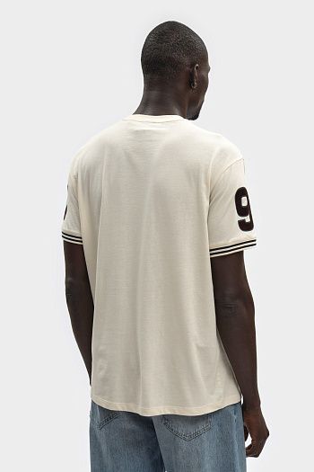 Футболка хлопковая черная Armani Exchange