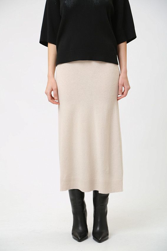 Юбка Armani Exchange Бежевый