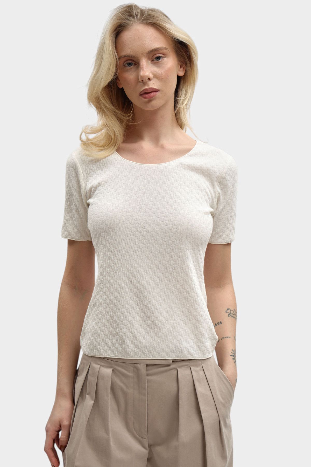 Джемпер  Emporio Armani Белый