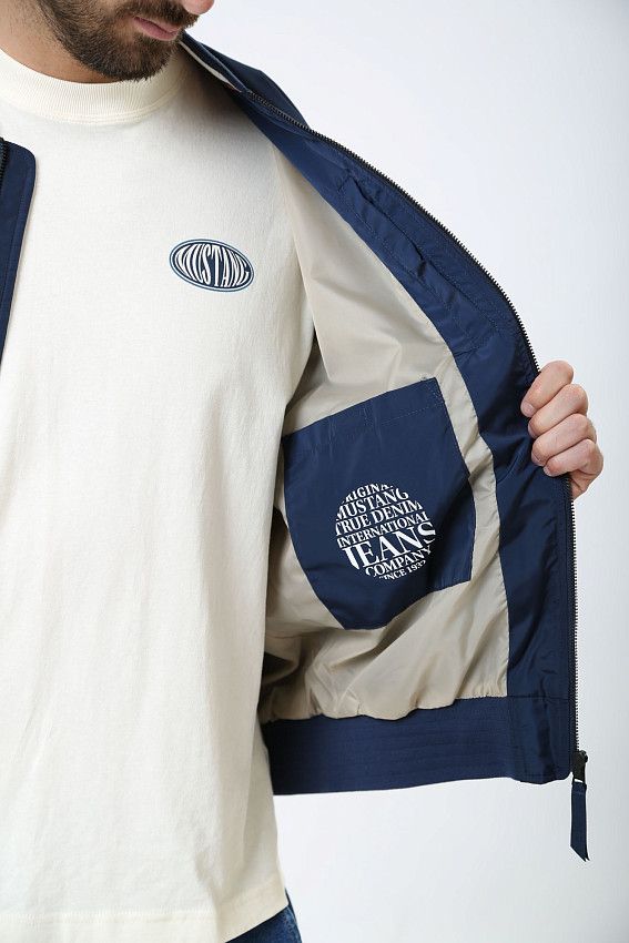 Ветровка Mustang Синий