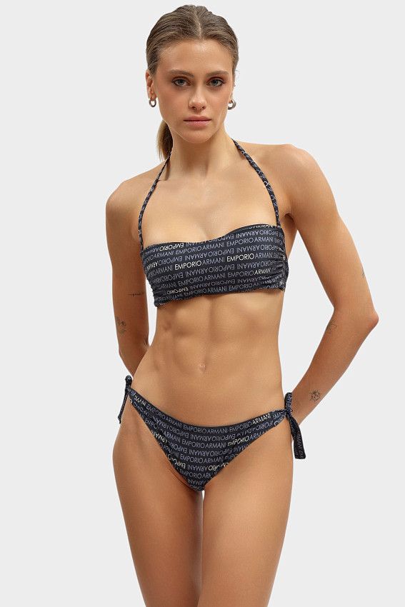 Купальник раздельный Emporio Armani Черный