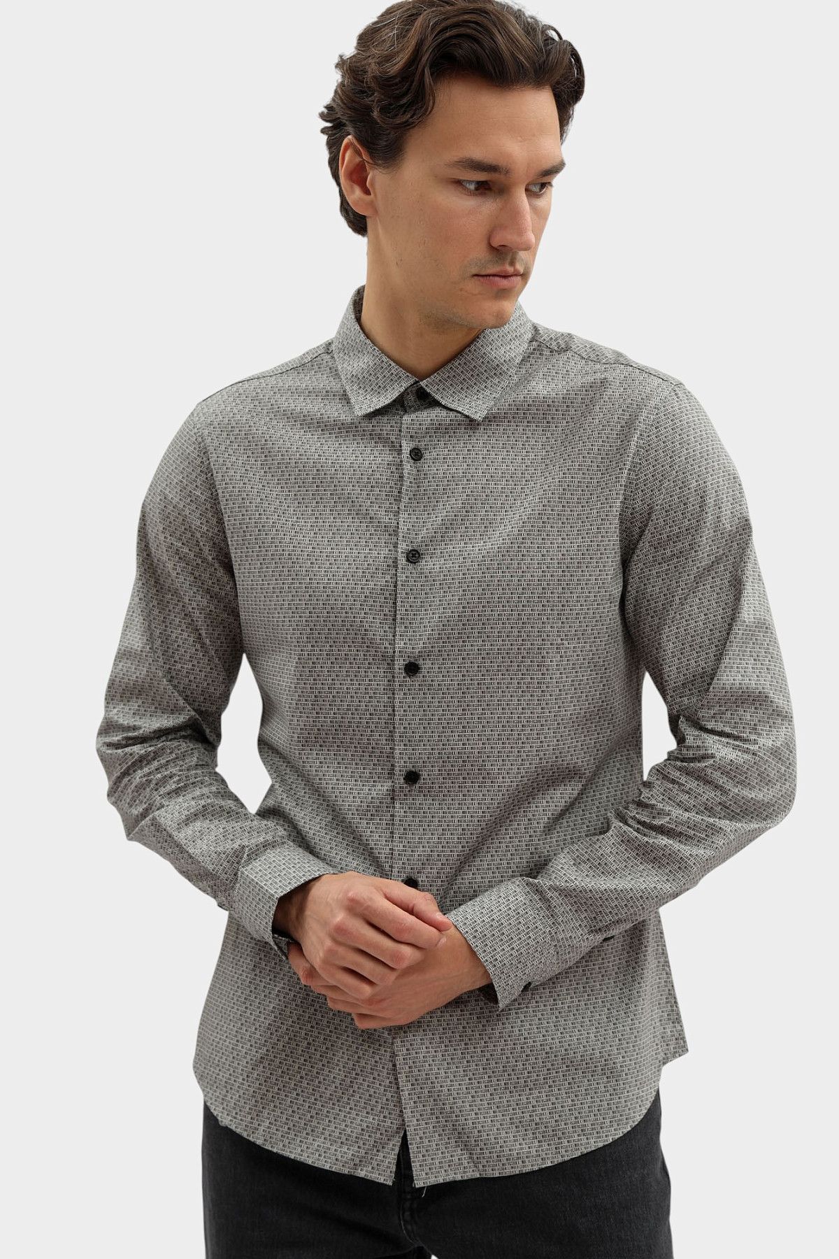 Рубашка Bikkembergs Серый