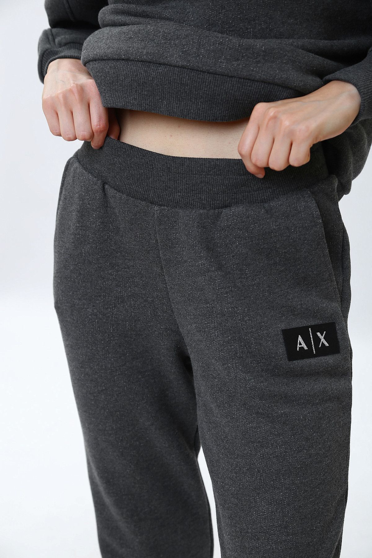 Брюки спортивные джоггеры Armani Exchange Серый