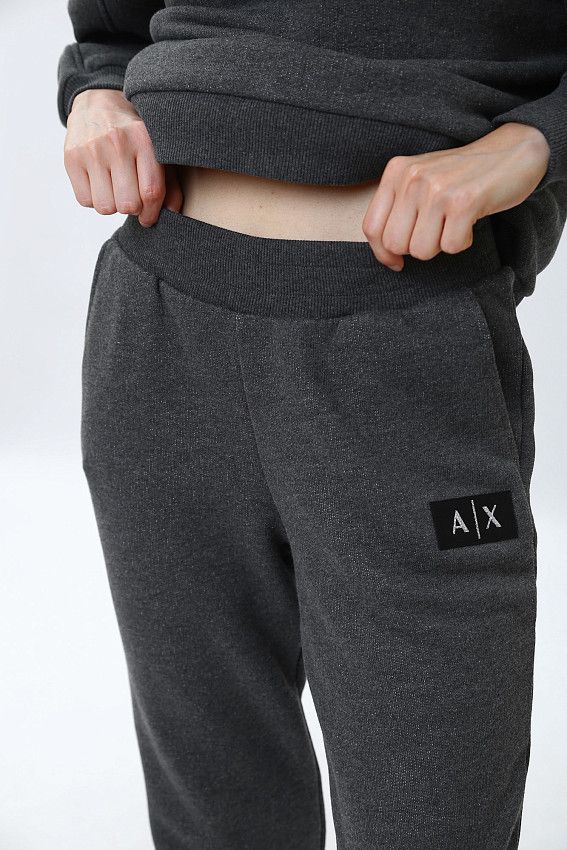 Брюки спортивные джоггеры Armani Exchange Серый