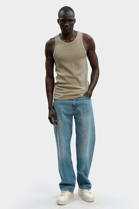 Майка Karl Lagerfeld Бежевый