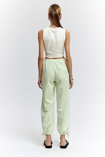 Брюки льняные Van Mich