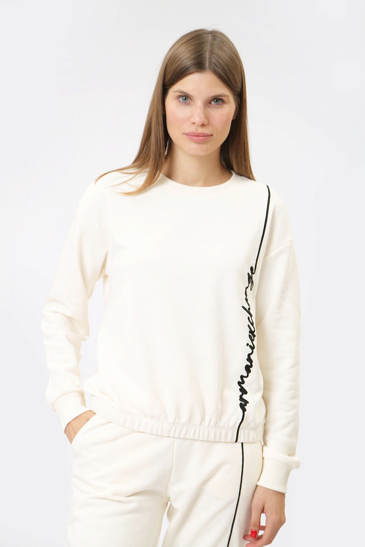 Свитшот Armani Exchange Белый