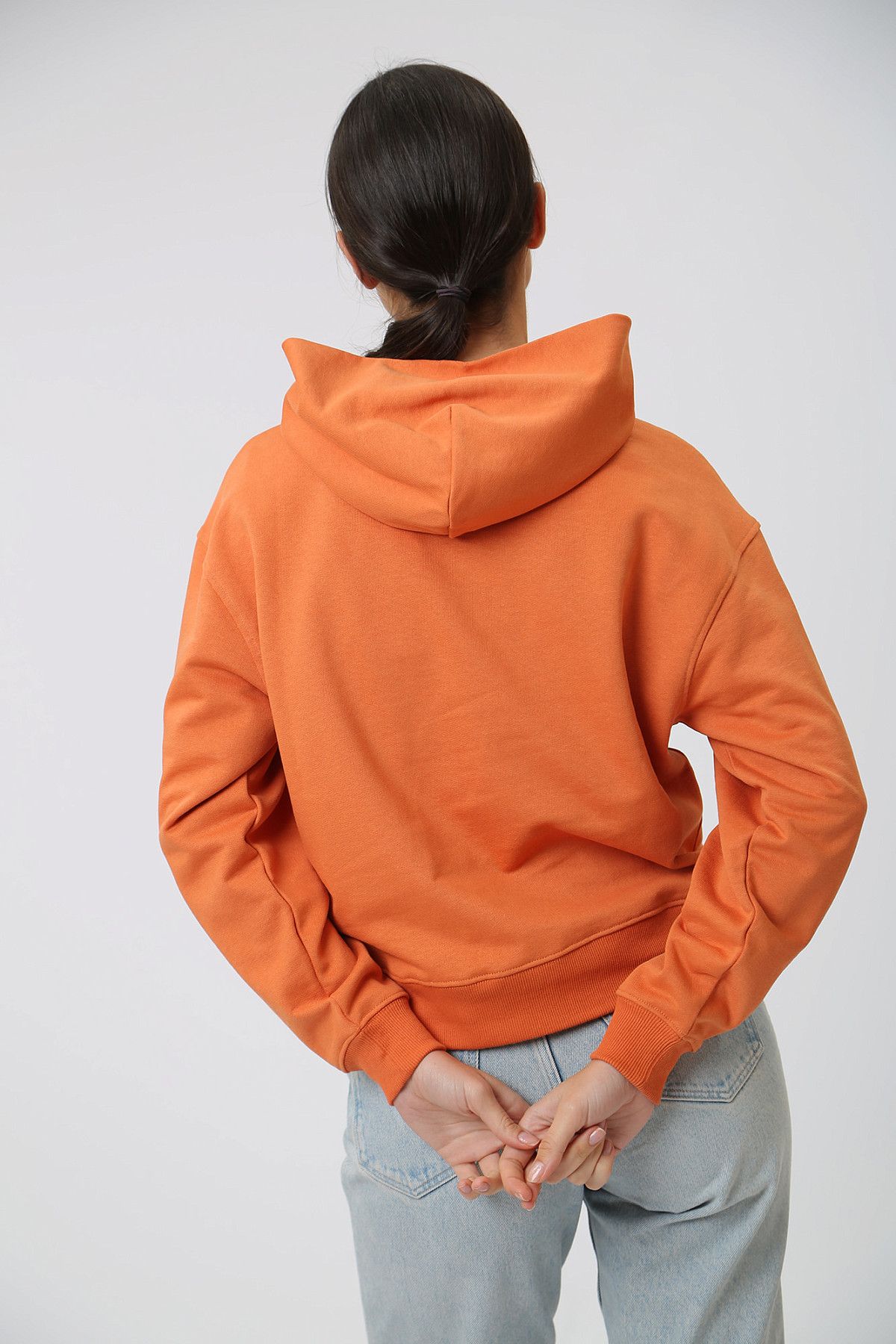Худи Calvin Klein Jeans Оранжевый