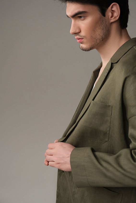 Пиджак The Hills Зеленый