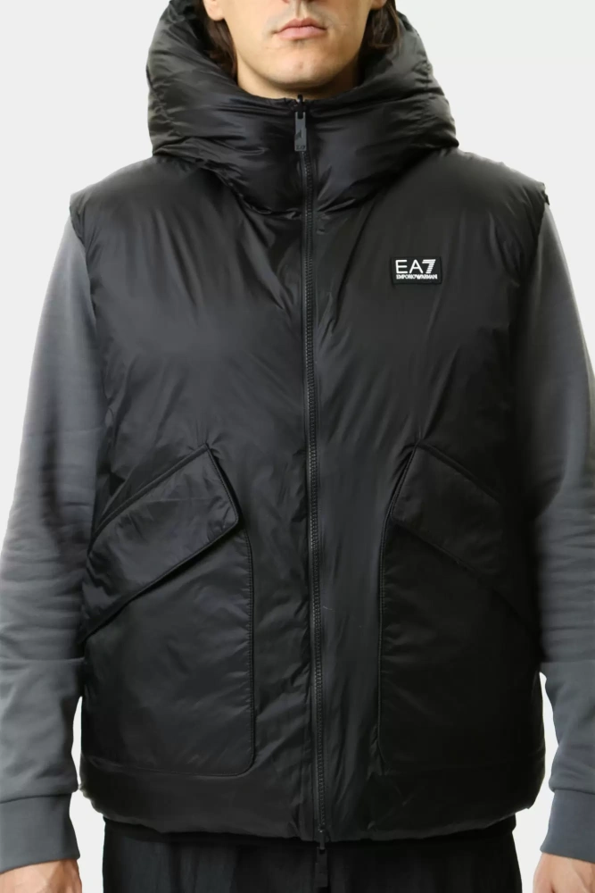 6DPQ03_PNGAZ Жилет пуховый EA7 Черный