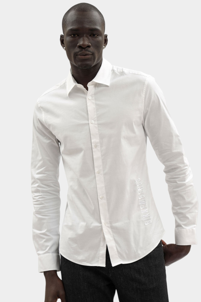 BMS1258 Рубашка Bikkembergs Белый