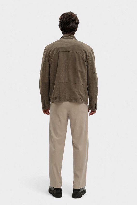 Куртка кожаная Strellson Серый