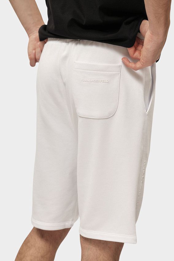 Шорты трикотажные Karl Lagerfeld Белый