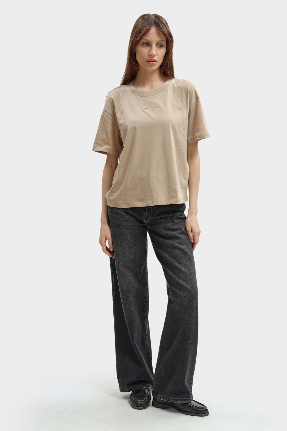 Футболка Armani Exchange Бежевый