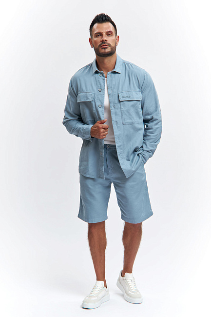 Рубашка льняная Van Mich