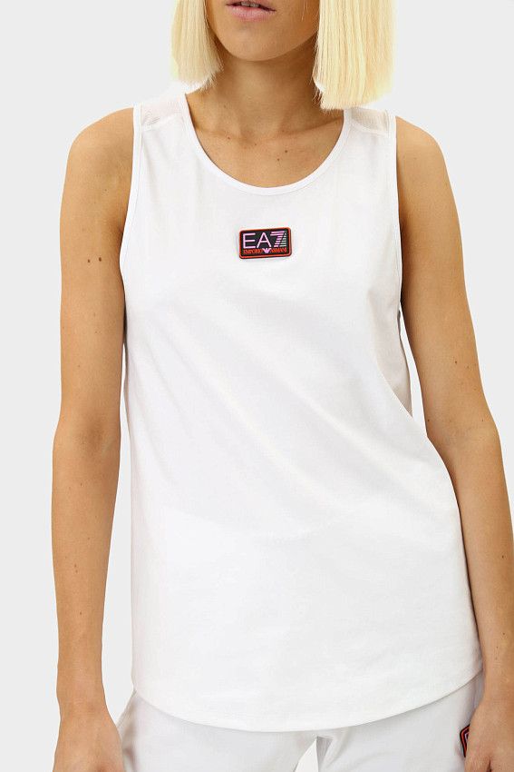 Майка EA7 Белый