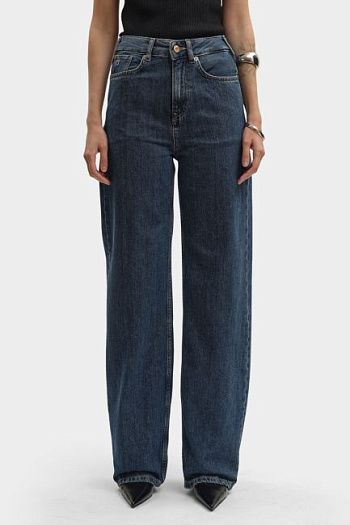Джинсы прямые синие Pepe Jeans