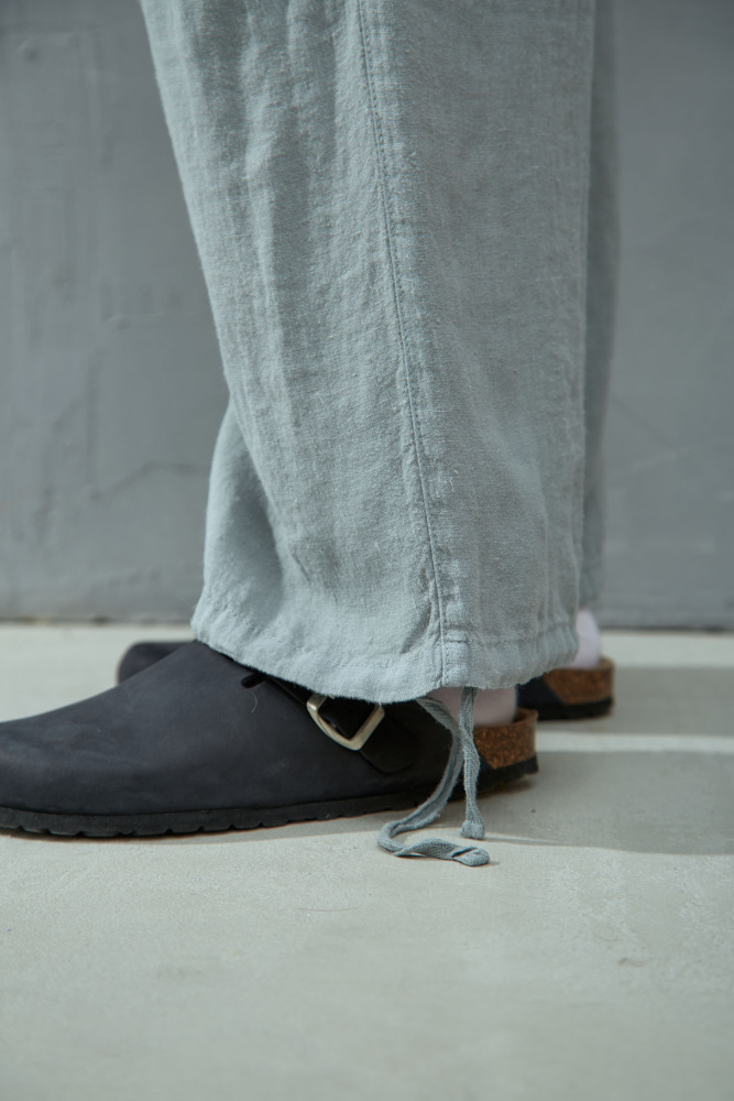 VW-OMA-55-017 брюки льняные van mich 