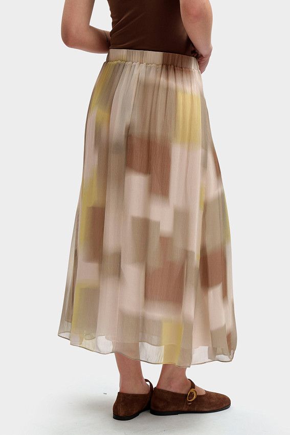 Юбка Armani Exchange Бежевый