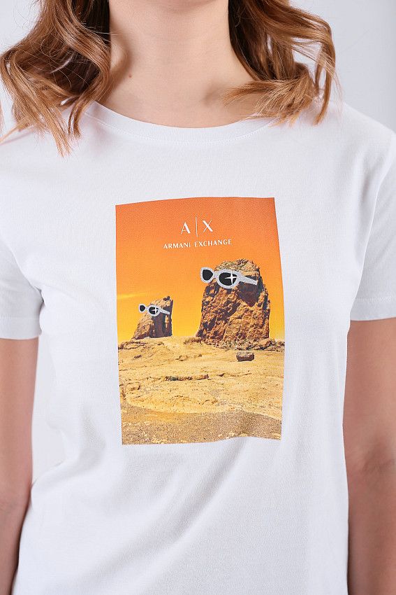Футболка Armani Exchange Белый