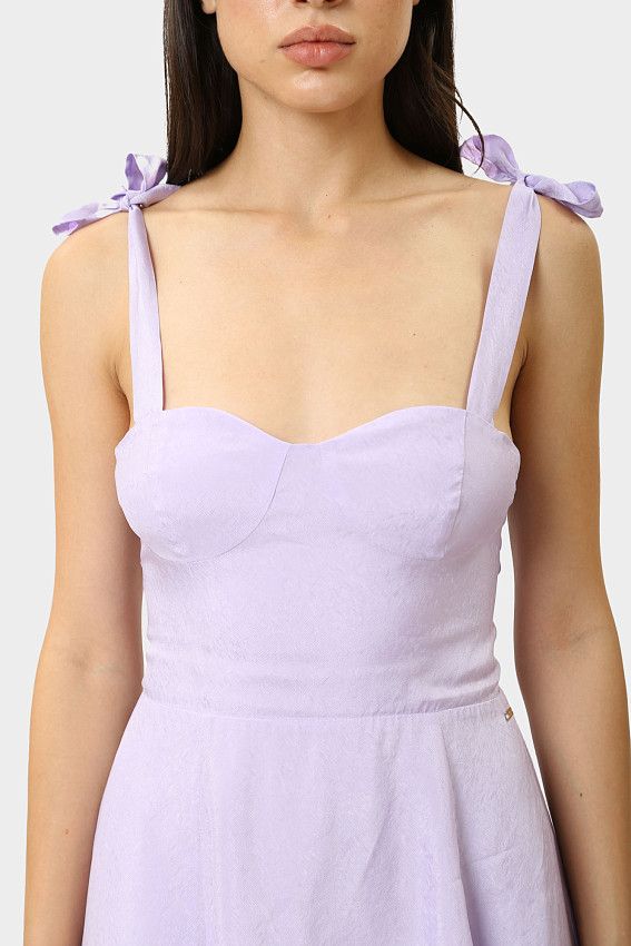 Платье Armani Exchange Фиолетовый