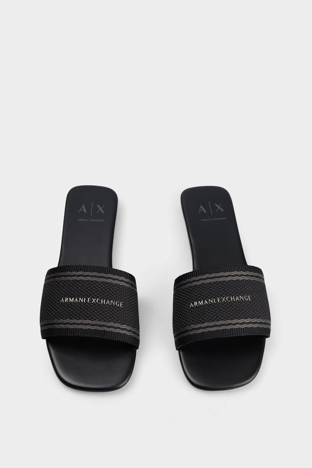 Сабо Armani Exchange Черный