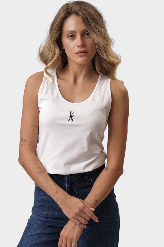 Майка Emporio Armani Белый