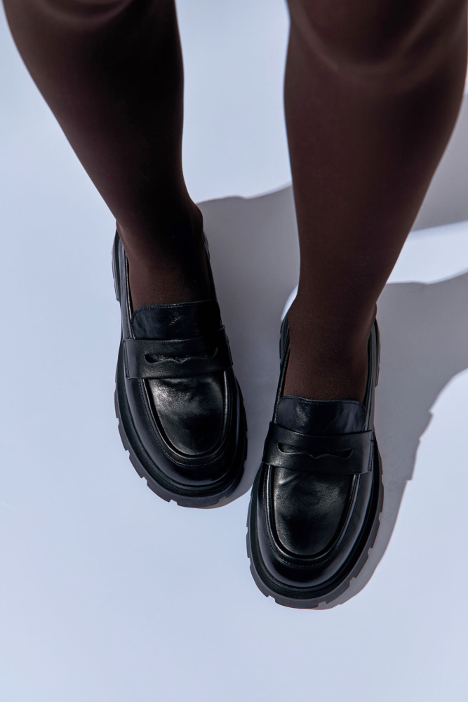 MCW062_01KK-BL Лоферы Marc Cony Черный