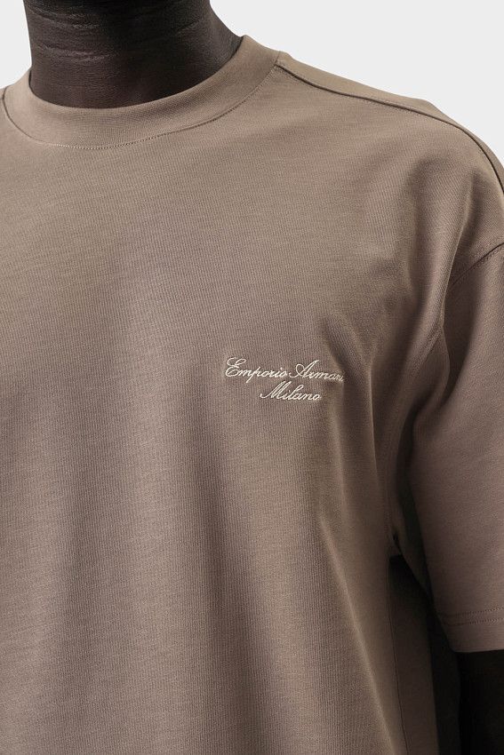 Футболка Emporio Armani Бежевый