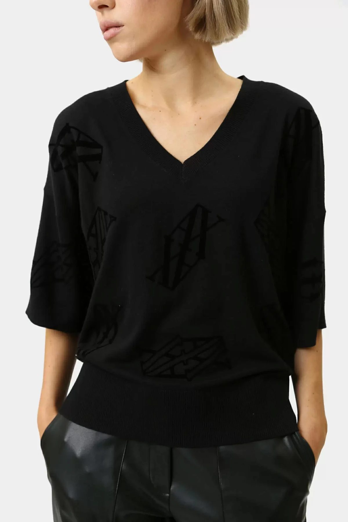 Джемпер Armani Exchange Черный