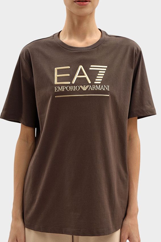 Футболка EA7 Коричневый