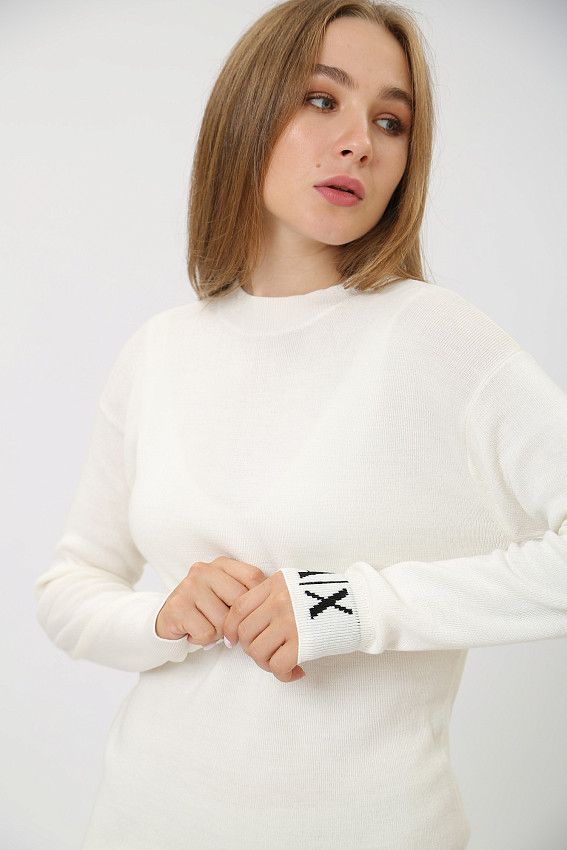 Платье д/р Armani Exchange Молочный