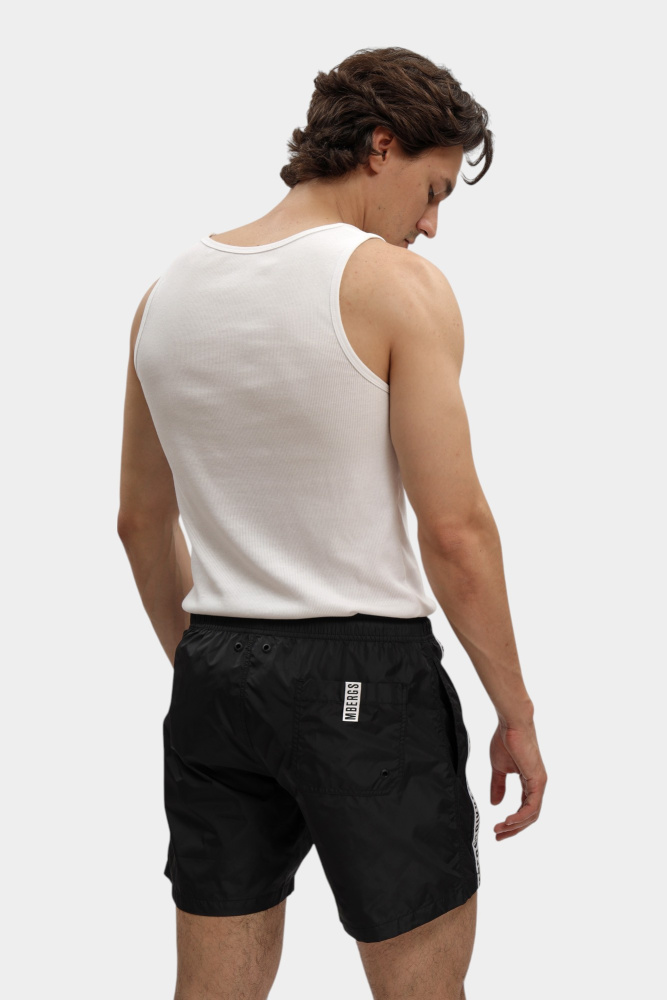 BKK25MBM04 Шорты плавательные Bikkembergs Черный