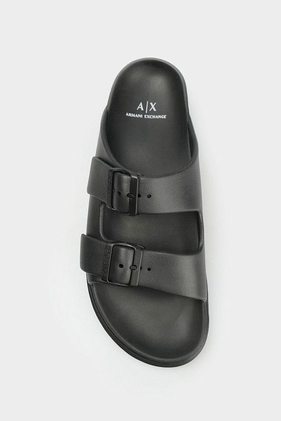 Шлепанцы Armani Exchange Черный