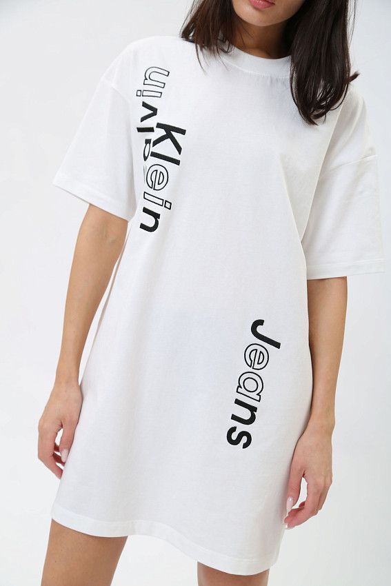 Платье Calvin Klein Jeans Белый