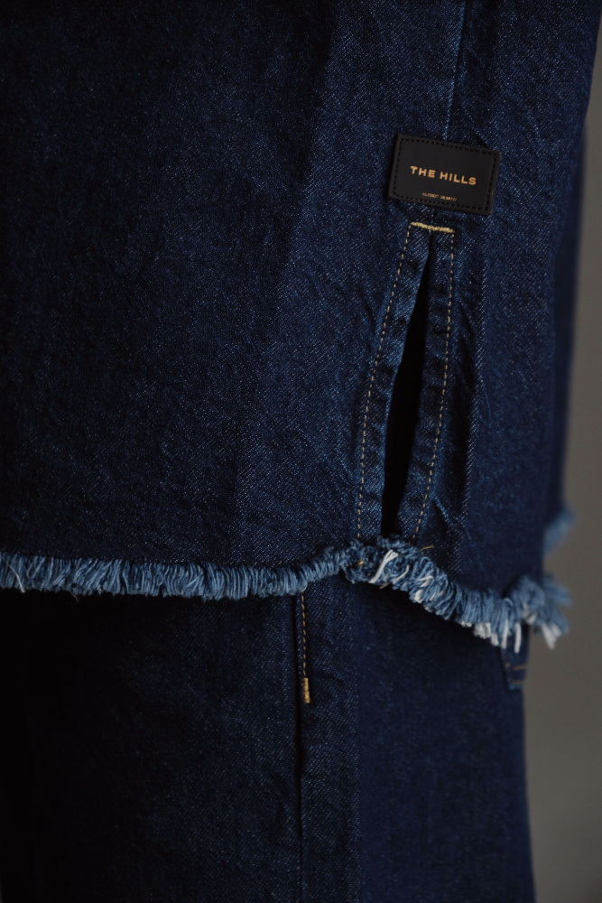 W-242-TO-56-4877 рубашка джинсовая the hills 