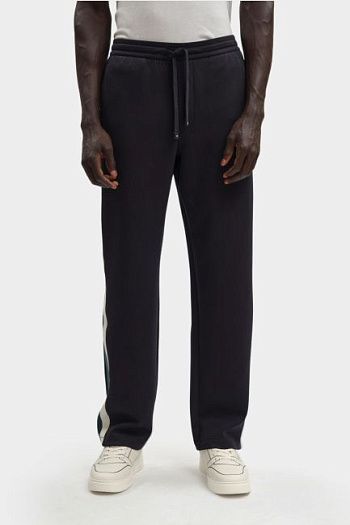 Брюки спортивные хлопковые черные Armani Exchange