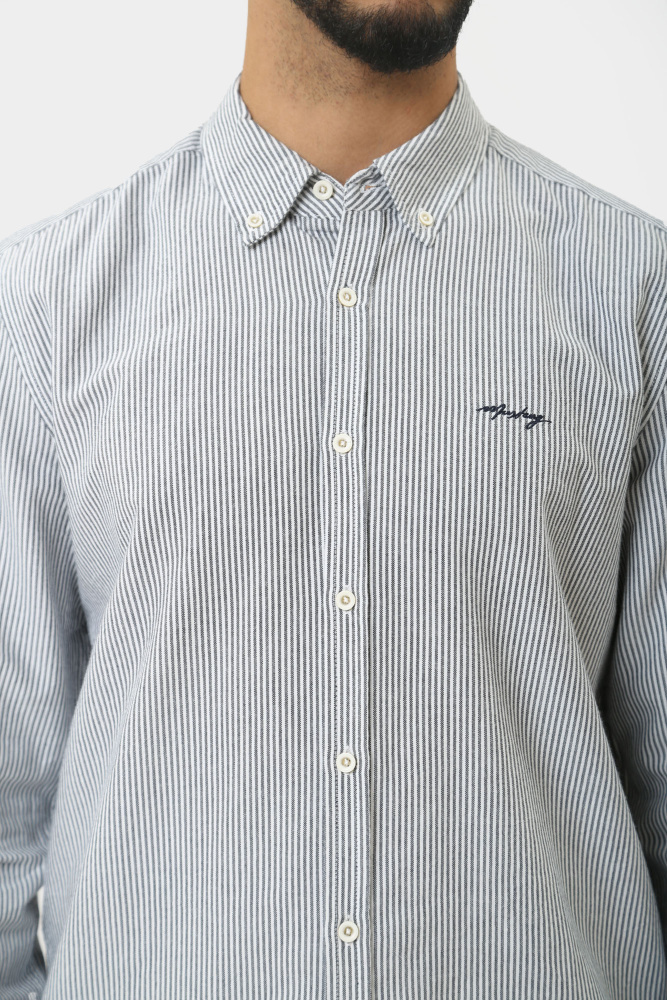 1015620 Рубашка с длинным рукавом Mustang Синий