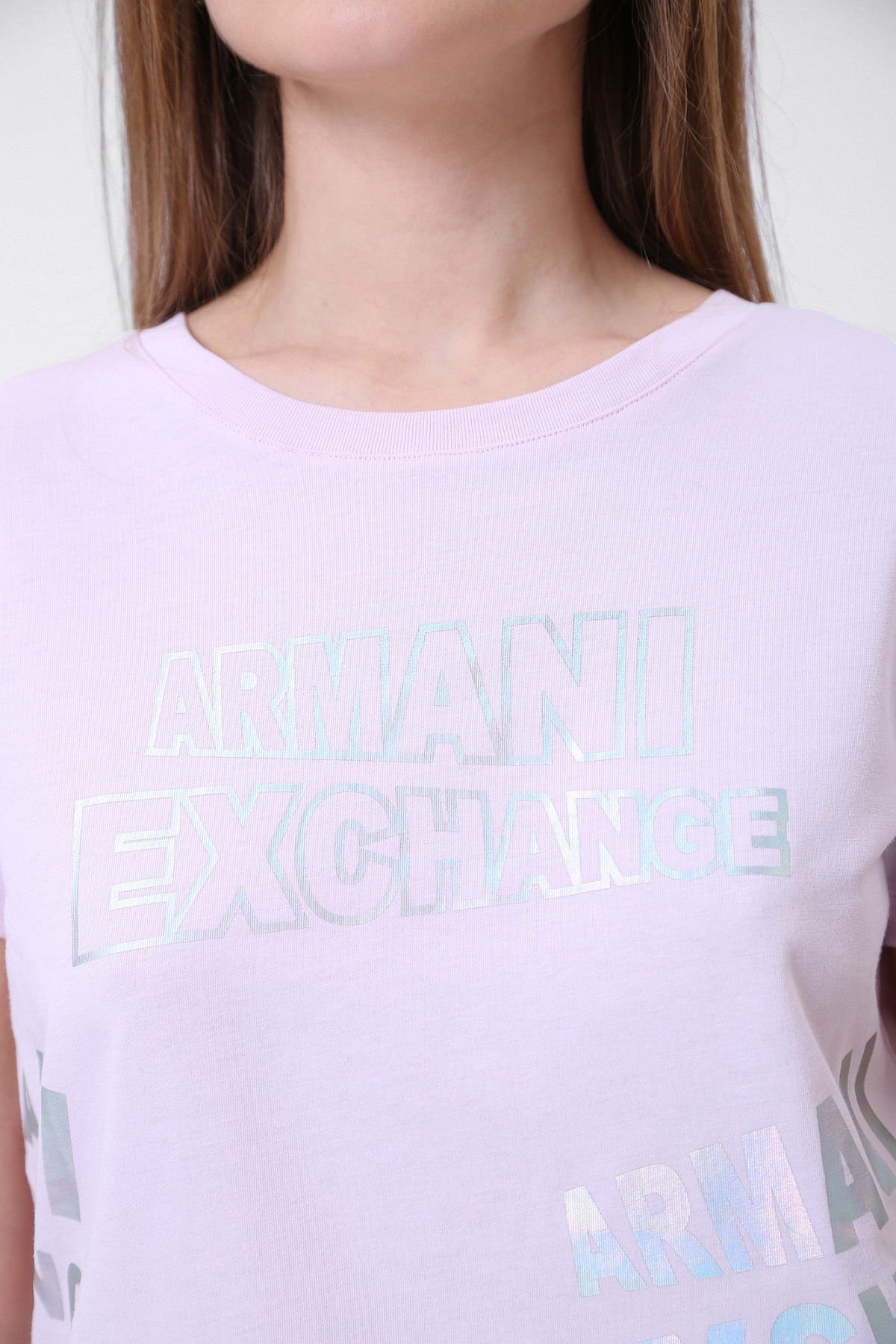 Футболка Armani Exchange Розовый