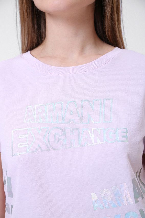 Футболка Armani Exchange Розовый