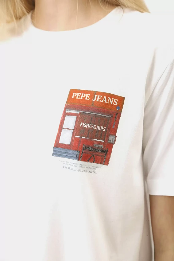 Футболка Pepe Jeans Белый