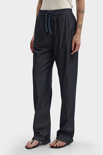 Брюки из хлопка Emporio Armani